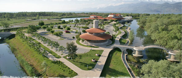 Plavnica - pogled iz vazduha